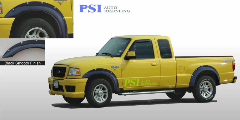 Pocket Rivet Textured Fender Flares For Ford F150 1997-2003 Styleside – WARRENAU, 4-Piece