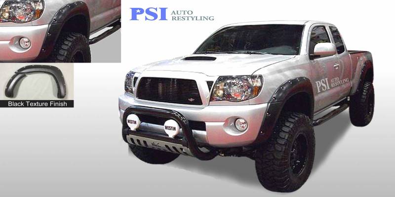 XTREME TRUX Textured Fender Flares For Toyota Tacoma 2005-2011 – 6 Ft Long Bed