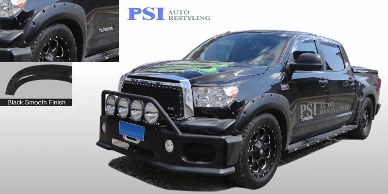 thumbnail image 2 of Lund 07-13 Toyota Tundra RX-Rivet Style Textured Elite Series Fender Flares Black 4 Pc 2 of 14