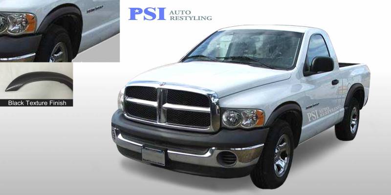 2005 Dodge 1500 Rugged Style Textured Fender Flares