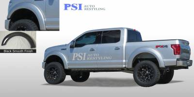 PSI - 2016 Ford F-150 Extension Style Smooth Fender Flares