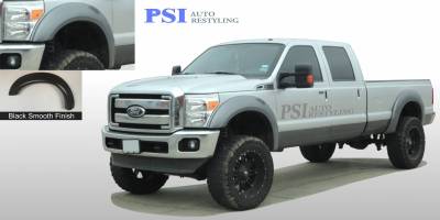 PSI - 2011 Ford F-250 Super Duty Extension Style Smooth Fender Flares