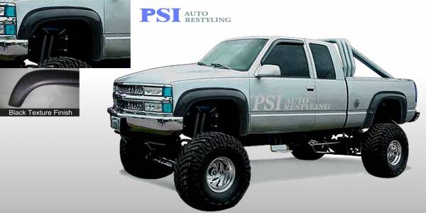 PSI - 1989 GMC K 1500 Extension Style Textured Fender Flares