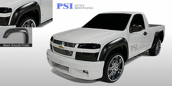 PSI - 2012 Chevrolet Colorado Extension Style Smooth Fender Flares