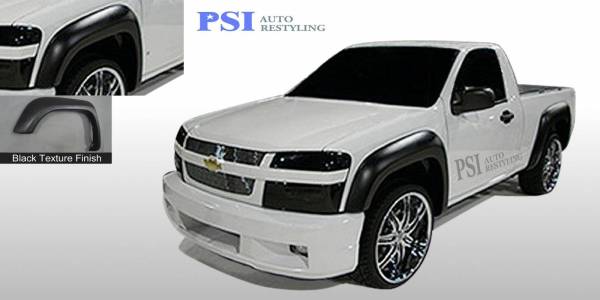 PSI - 2007 Chevrolet Colorado Extension Style Textured Fender Flares