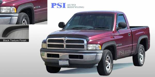 PSI - 1995 Dodge RAM 3500 Extension Style Textured Fender Flares