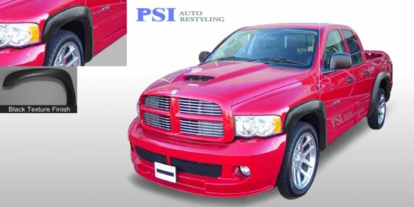 PSI - 2009 Dodge RAM 3500 Extension Style Textured Fender Flares