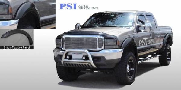 PSI - 2004 Ford F-250 Super Duty Extension Style Textured Fender Flares