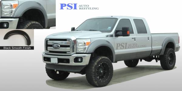 PSI - 2014 Ford F-250 Super Duty Extension Style Smooth Fender Flares