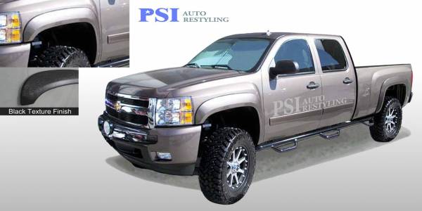 PSI - 2007 Chevrolet Silverado 2500 Extension Style Textured Fender Flares