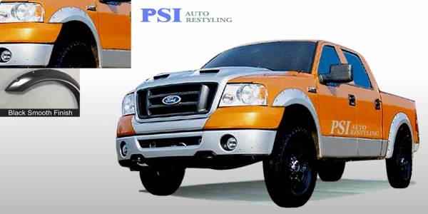 PSI - 2002 Ford F-150 Pocket Rivet Style Smooth Fender Flares