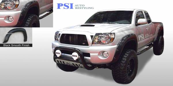 PSI - 2011 Toyota Tacoma Pocket Rivet Style Smooth Fender Flares