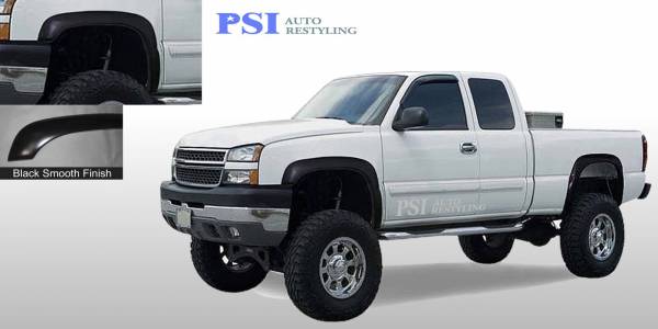 PSI - 2003 Chevrolet Silverado 2500 Rugged Style Smooth Fender Flares