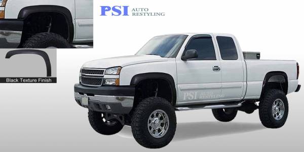 PSI - 1999 GMC Sierra 1500 Rugged Style Textured Fender Flares