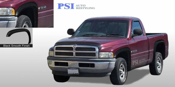 PSI - 1996 Dodge RAM 3500 Rugged Style Smooth Fender Flares