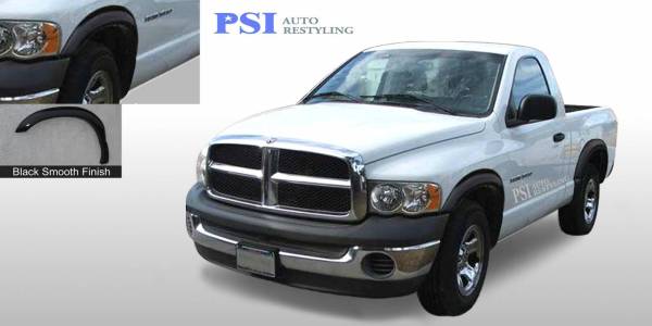PSI - 2004 Dodge RAM 3500 Rugged Style Smooth Fender Flares
