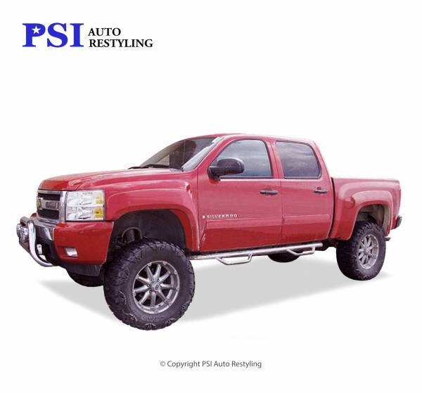 PSI - 2008 Chevrolet Silverado 1500 Extension Style Smooth Fender Flares