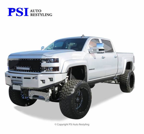 PSI - 2015 Chevrolet Silverado 2500 Extension Style Smooth Fender Flares