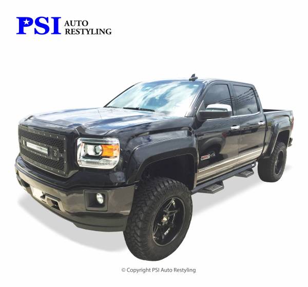 PSI - 2016 GMC Sierra 1500 Extension Style Smooth Fender Flares