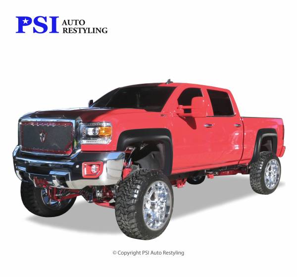 PSI - 2015 GMC Sierra 2500 Extension Style Smooth Fender Flares
