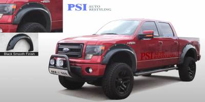 2009 Ford F-150 Cut Round Style Smooth Fender Flares