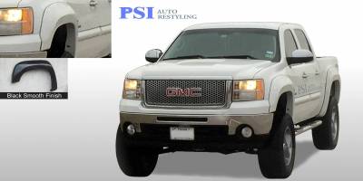 2012 GMC Sierra 1500 Extension Style Smooth Fender Flares