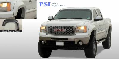 2012 GMC Sierra 1500 Extension Style Textured Fender Flares