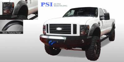 2009 Ford F-250 Super Duty Extension Style Textured Fender Flares