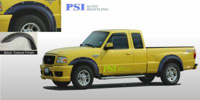 1993 Ford Ranger Pocket Rivet Style Textured Fender Flares