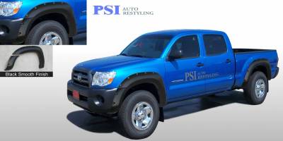 2008 Toyota Tacoma Pocket Rivet Style Smooth Fender Flares