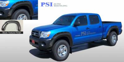 2006 Toyota Tacoma Pocket Rivet Style Textured Fender Flares