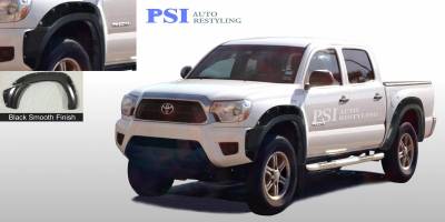 2012 Toyota Tacoma Pocket Rivet Style Smooth Fender Flares