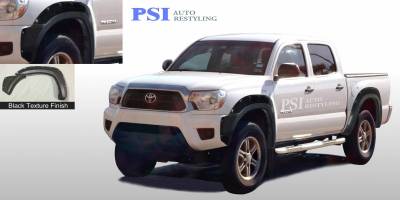 2012 Toyota Tacoma Pocket Rivet Style Textured Fender Flares