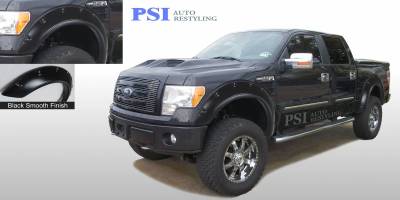 PSI - 2012 Ford F-150 Pop-Out Style Smooth Fender Flares
