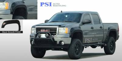 2007 GMC Sierra 1500 Pop-Out Style Smooth Fender Flares