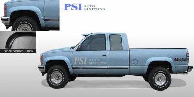 1990 Chevrolet C 1500 Rugged Style Smooth Fender Flares