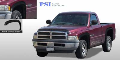 Rugged Style - Smooth Paintable - PSI - 1994 Dodge RAM 2500 Rugged Style Smooth Fender Flares