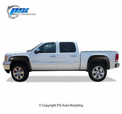 2007 GMC Sierra 1500 OEM Style Smooth Fender Flares