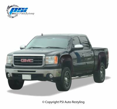 PSI - 2012 GMC Sierra 1500 OEM Style Smooth Fender Flares - Image 4