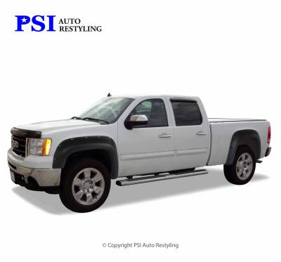 2012 GMC Sierra 1500 Pocket Rivet Style Textured Fender Flares