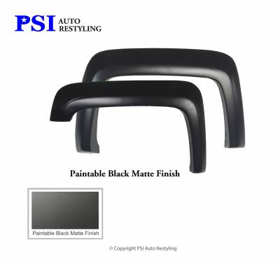 PSI - 2015 GMC Sierra 2500 Extension Style Smooth Fender Flares - Image 3